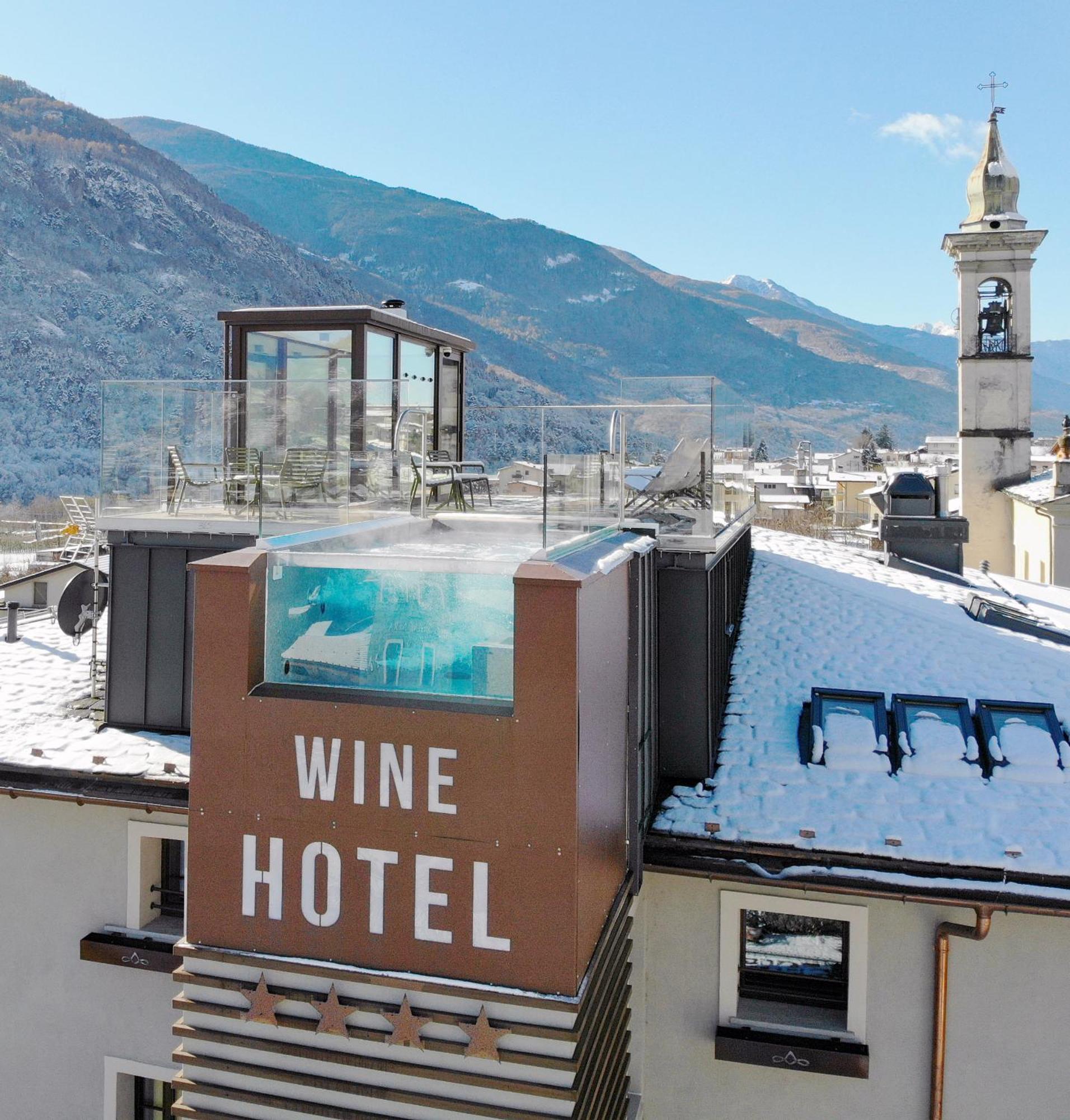 Wine Hotel San Carlo - Relais & Spa Chiuro Buitenkant foto